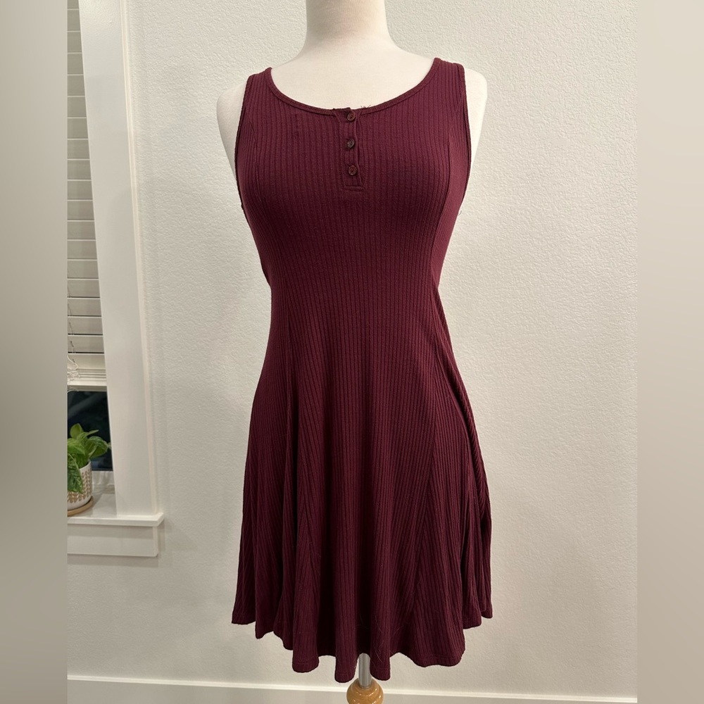 Lush Maroon Dress